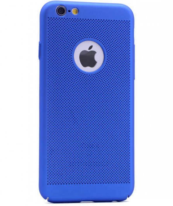 Apple iPhone 6 Plus Kılıf Zore Delikli Rubber Kapak