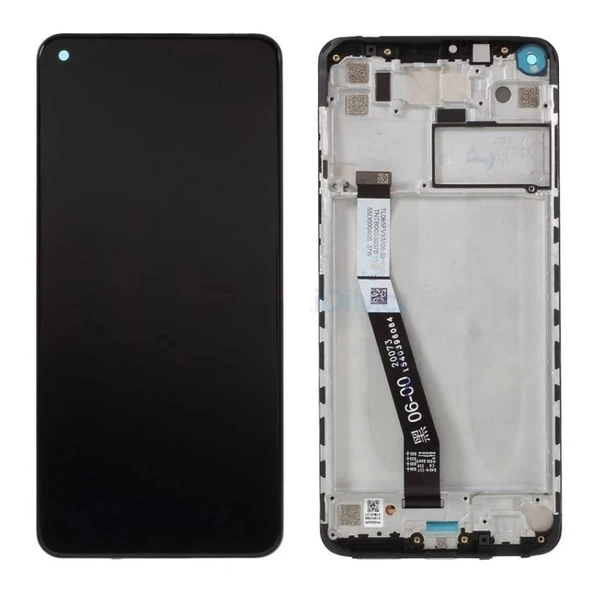 Xiaomi Redmi Note 9 Uyumlu Çıtalı Lcd Dokunmatik Ekran