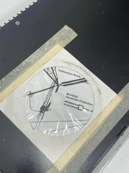 Beckwith Electric M-3425A Entegre Jeneratör Koruma Röle Modülü (Kullanılmış) - Resim 9