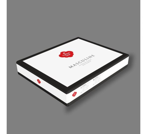 Cotton Box Masculine Ranforce Nevresim Takımı Çift Kişilik Roberto Antrasit - 4