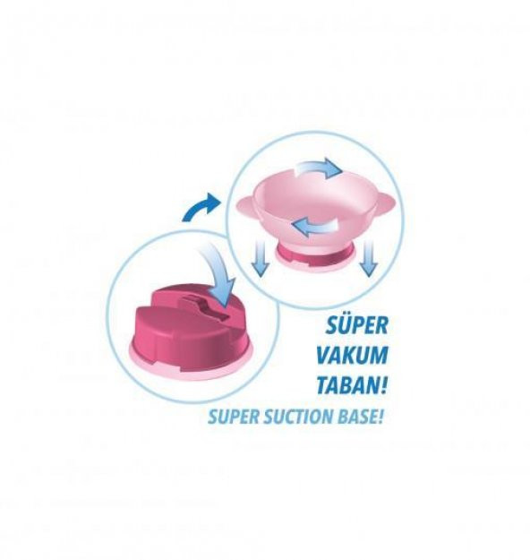 Mycey Süper Vakumlu Tabak Pembe - 5