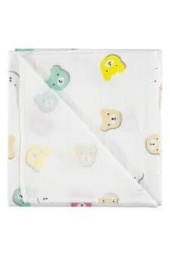 Ekids Zebra Kız Bebek Havlu Silgi 80x100 - 2