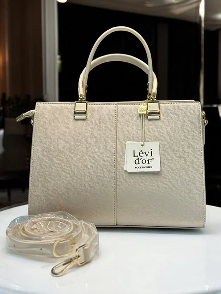 Levidor Özel Renk El Ve Kol Çantası Olarak Tasarlanmış Suni Deri Bayan Omuz Çantası 930172 - Resim 6