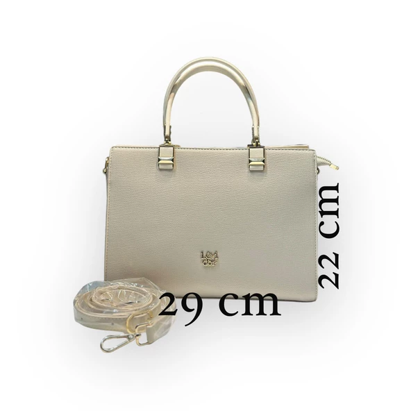 Levidor Özel Renk El Ve Kol Çantası Olarak Tasarlanmış Suni Deri Bayan Omuz Çantası 930172 - Resim 2