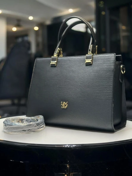 Levidor Özel Renk El Ve Kol Çantası Olarak Tasarlanmış Suni Deri Bayan Omuz Çantası 930172 - Resim 9