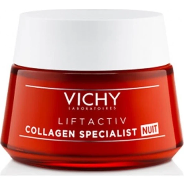 Vichy Liftactiv Collagen Specialist Night 50ML | Yaşlanma Karşıtı Gece Bakım Kremi - 4