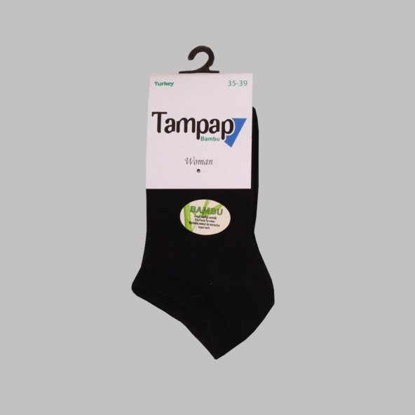 Kadın Bambu Çorap Dikişsiz Soket Çorap 3'lü Paket Tampap