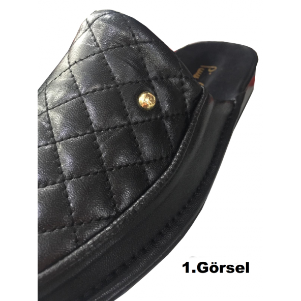 Pierre Cardin Erkek Deri Terlik Damat Terliği Çeyizlik 3 Model - 2