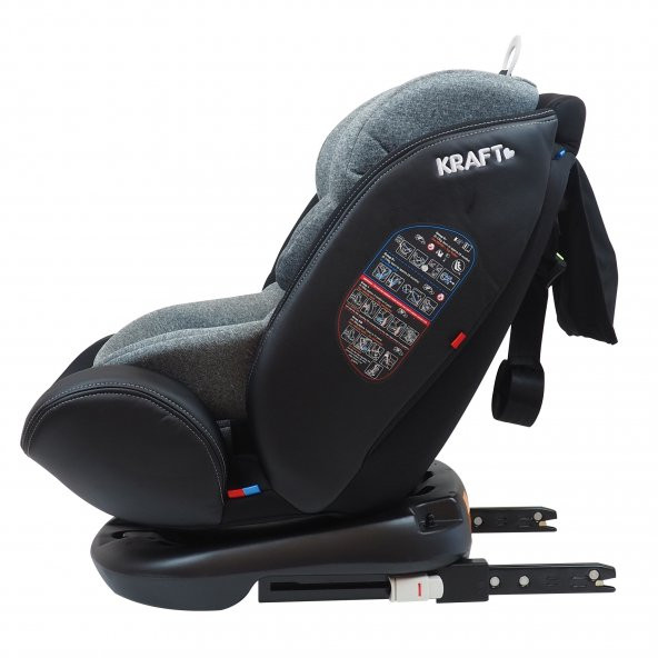 Kraft Spin Fix Plus Oto Koltuğu 0-36 Kg - 5