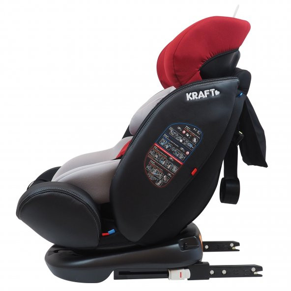 Kraft Spin Fix Plus Oto Koltuğu 0-36 Kg - 6