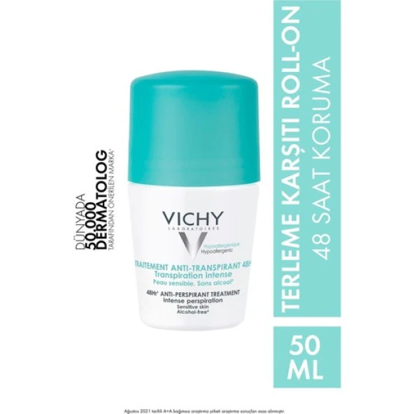 Vichy Roll On Deodoroant Terleme Karşıtı 48 Saat Etkili 50 ml