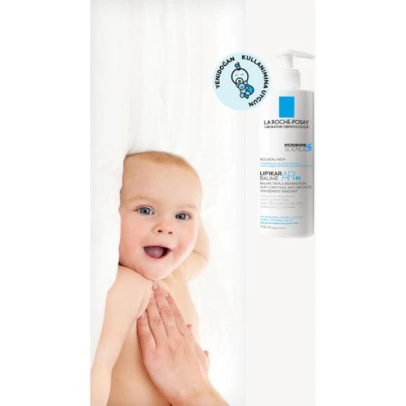 La Roche-Posay Lipikar Baume Ap+M Bebek&Çocuk, Yetişkin Nemlendirici Atopiye Eğilim Gösterebilen Ciltler 400 Ml - Resim 4