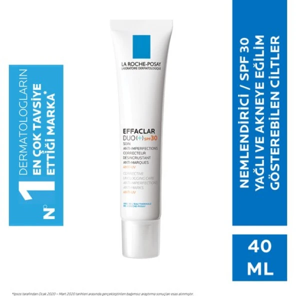 La Roche-Posay Effaclar Duo(+) Bakım Kremi Spf30 40Ml