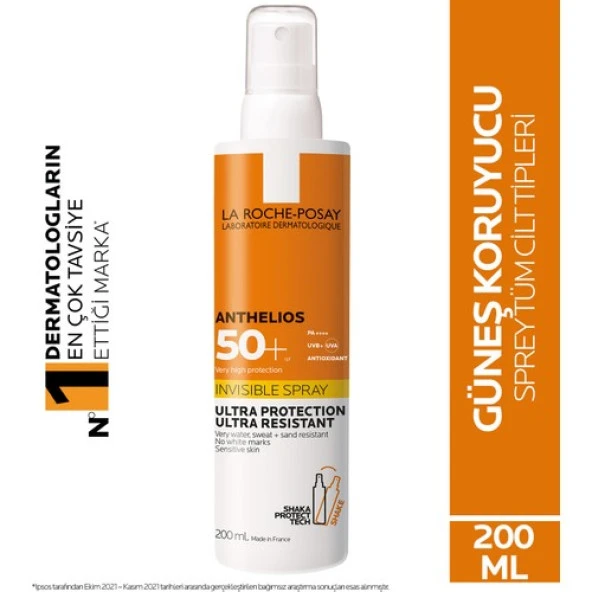 La Roche Posay Anthelios Invisible Spray SPF 50+ 200 ml