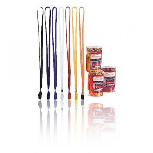 Office Force Plastik Klipsli Beyaz İp 50li - 3