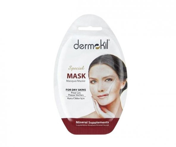 Dermokil Special Kuru Ciltler İçin Tek Kullanımlık Maske 15 Ml