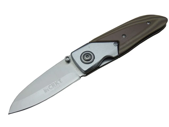 CRKT CR 0145 Kamp Çakı 18 cm - Ahşap Saplı, Kılıflı, Kutulu