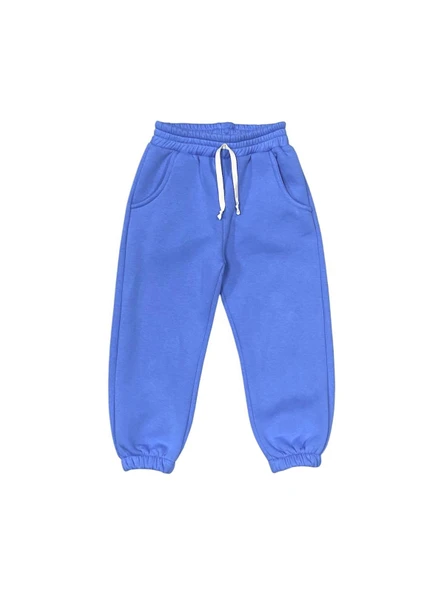 Pamuklu 2'li Set Eşofman Altı - Şardonlu, 3 İplik MNK0629 - 18