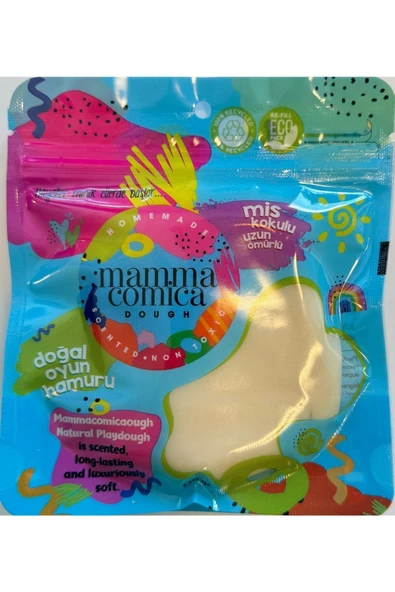 Doğal Oyun Hamuru - Eco/ Friendly Paket 130gr - Resim 11