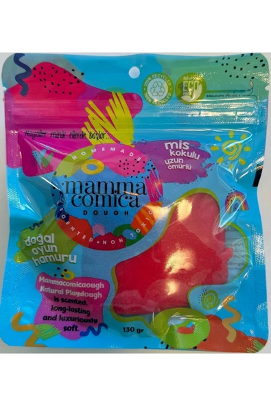 Doğal Oyun Hamuru - Eco/ Friendly Paket 130gr - Resim 9