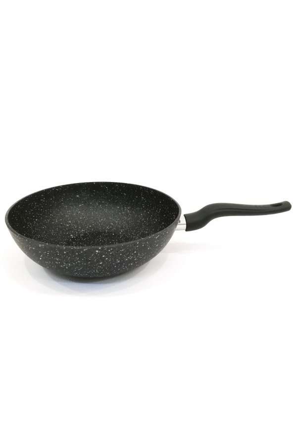 Essenso 28 Cm Granit Wok Tava - 2