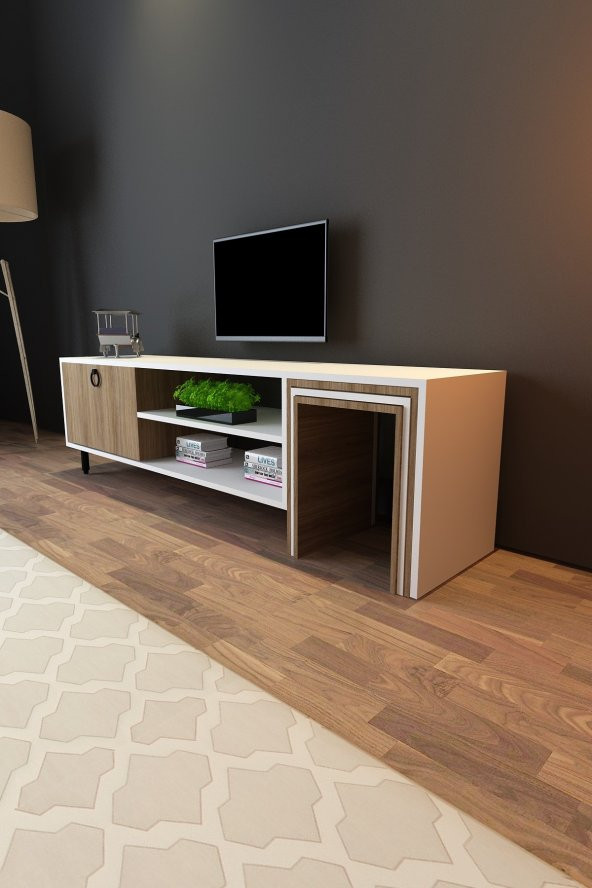 Zigon Sehpalı Tv Ünitesi Bambu - 3