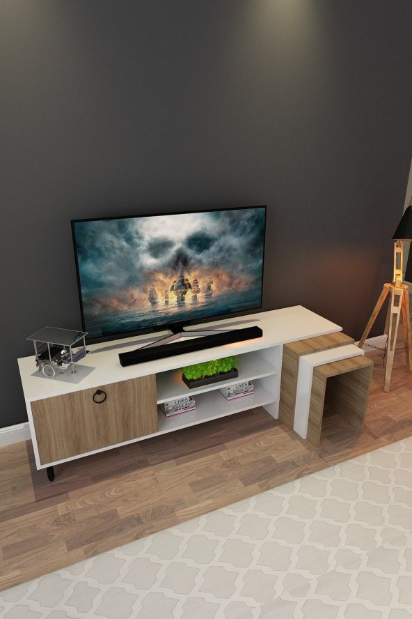 Zigon Sehpalı Tv Ünitesi Bambu - 6