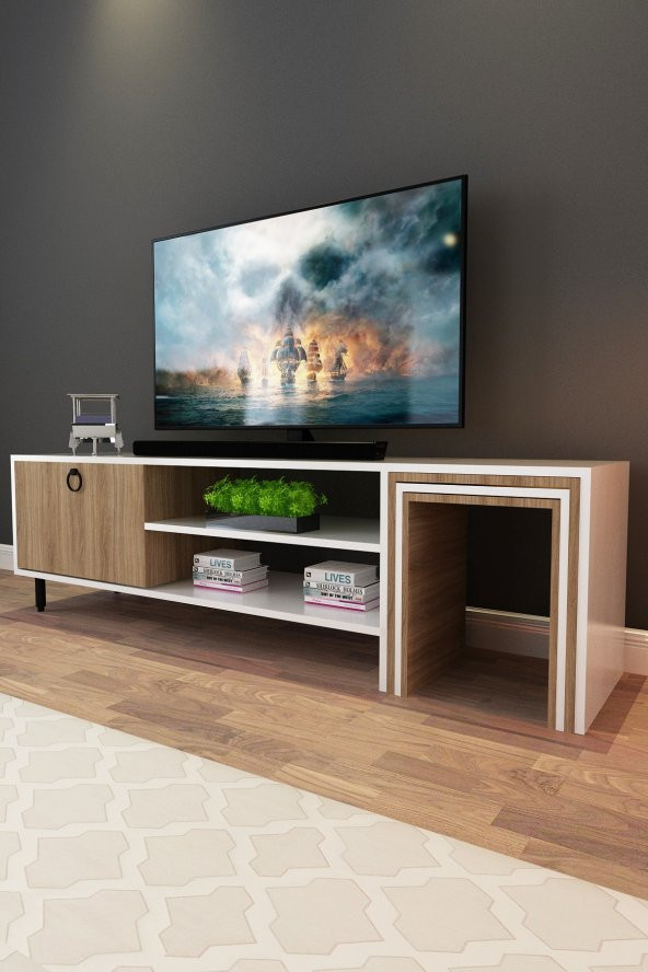 Zigon Sehpalı Tv Ünitesi Bambu - 9