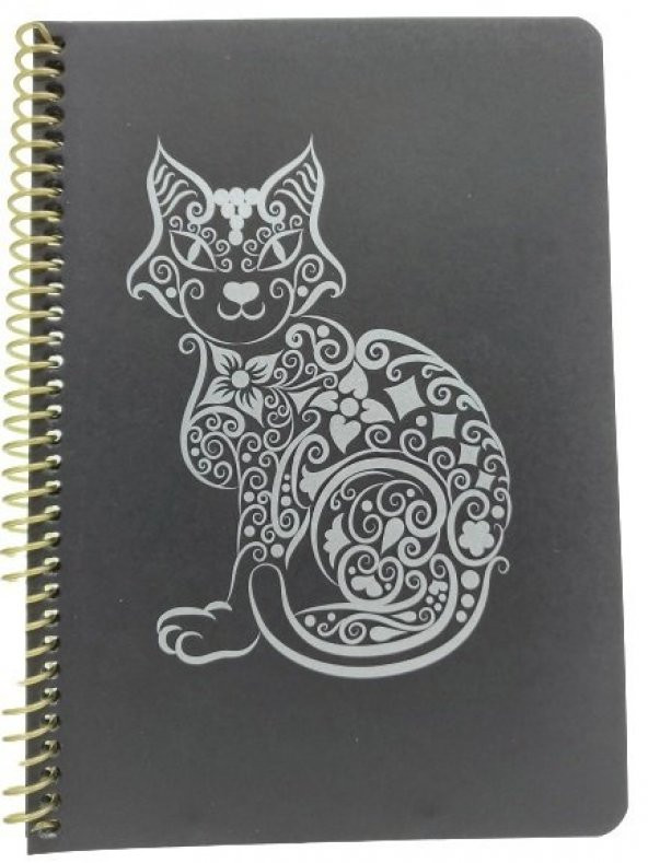 Mcolor Siyah Eskiz Defteri A6 60 Yaprak Spiralli - 4