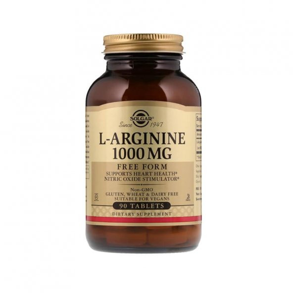 Solgar L-Arginine 1000 mg 90 Tablet