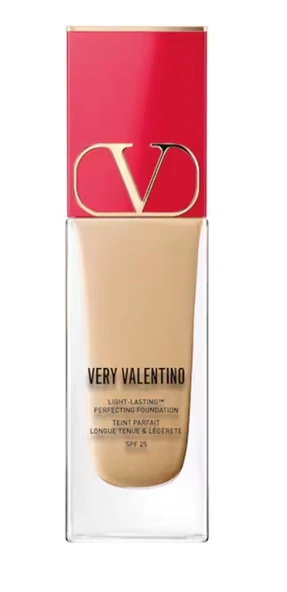 VALENTINO Very Valentino Light Neutral 1 - Çok hafif fondöten, 24 saat kalıcı, SPF 25 ürün görseli