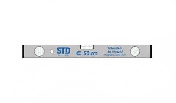 STD Alüminyum Mıknatıslı Su Terazisi 50cm