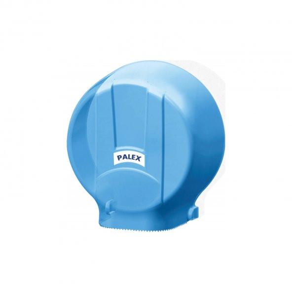 Palex 3448-1 Standart Jumbo Tuvalet Kağıdı Dispenseri Şeffaf Mavi