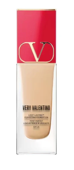 VALENTINO Very Valentino Light Neutral 2 - Çok hafif fondöten, 24 saat kalıcı, SPF 25 ürün görseli