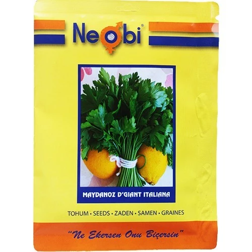Neobi Maydanoz Tohumu Geniş Yaprak D'Giant İtaliana 25 gr