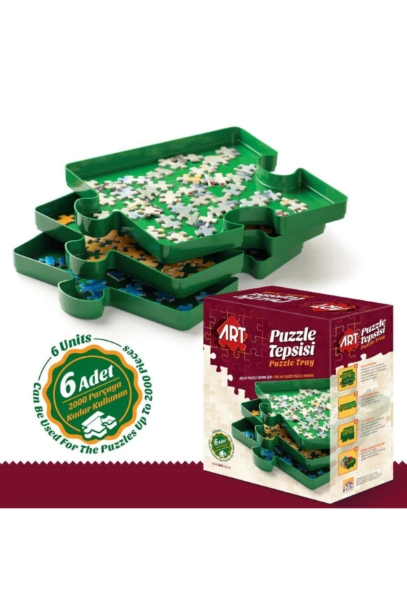 Art Puzzle 500-2000 Parçalık Puzzle Tepsisi ürün görseli 1