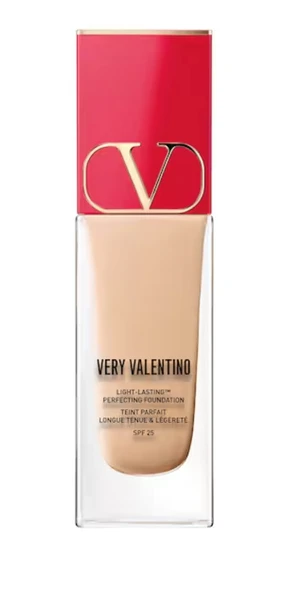 VALENTINO Very Valentino Medium Neutral 1   - Çok hafif fondöten, 24 saat kalıcı, SPF 25 ürün görseli