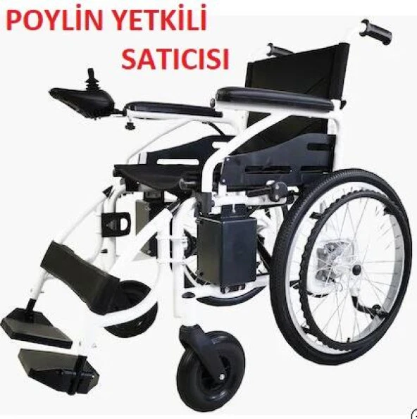 Poylin P200E Ekonomik Katlanabilir Akülü Tekerlekli Sandalye