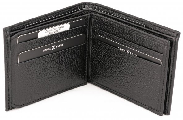 Daniel Klein Gerçek Deri Erkek Cüzdan DKW3038-01 - 3