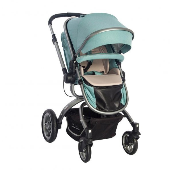 Pierre Cardin Twist Plus Travel Sistem Bebek Arabası Yeşil - 2