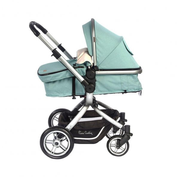 Pierre Cardin Twist Plus Travel Sistem Bebek Arabası Yeşil - 7