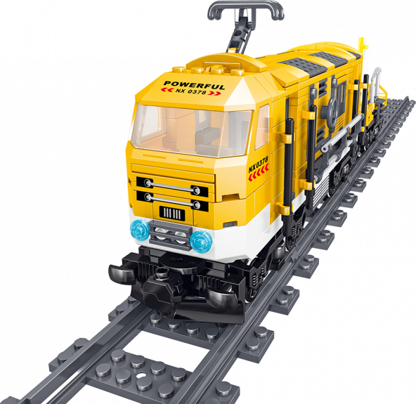 Lego Technıc Tren Seti ve Tren Yolu Oyuncak Zeka Geliştiren Lego Oyuncak - 3