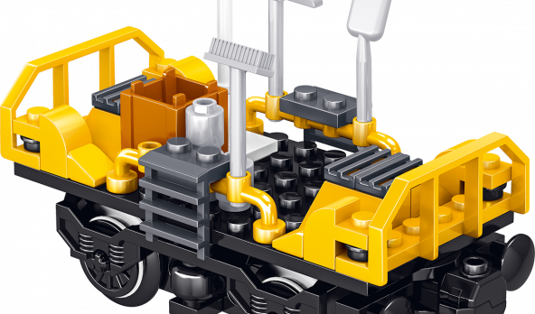 Lego Technıc Tren Seti ve Tren Yolu Oyuncak Zeka Geliştiren Lego Oyuncak - 5