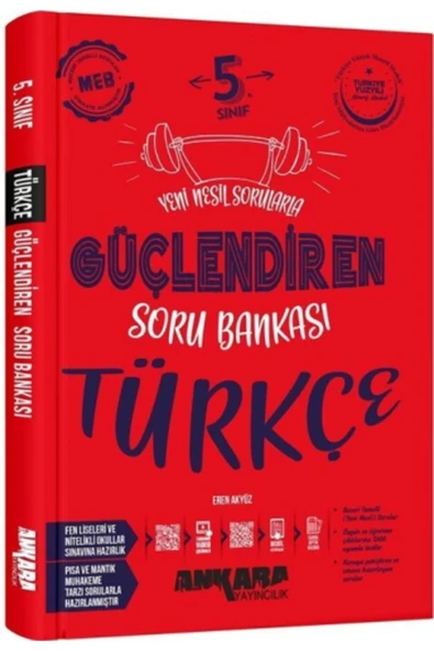 5.SINIF TÜRKÇE GÜÇLENDİREN SORU BANKASI  ANKARA YAYIN