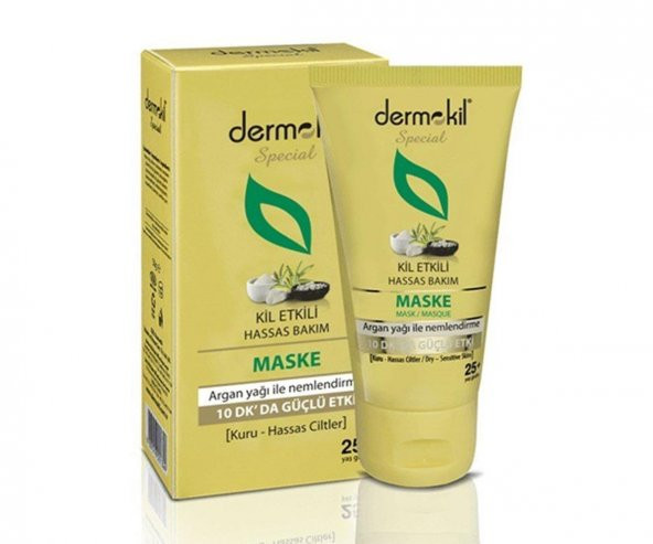 Dermokil Maske 25+Yaş 50 Ml Kuru/Hassas Ciltler