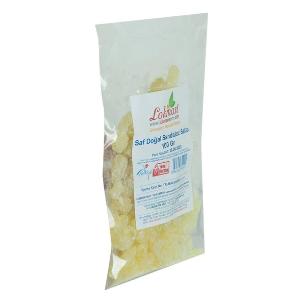 Saf Doğal Sandaloz Sakızı Tane Sandoloz Sandaroz Sandoroz 100GR - 5