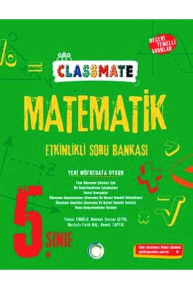 OKYANUS 5.SINIF CLASSMATE MATEMATİK ETKİNLİKLİ SORU BANKASI