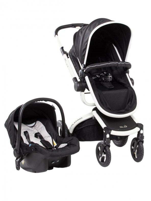 Gubi Platino Travel Sistem Bebek Arabası Siyah - 8