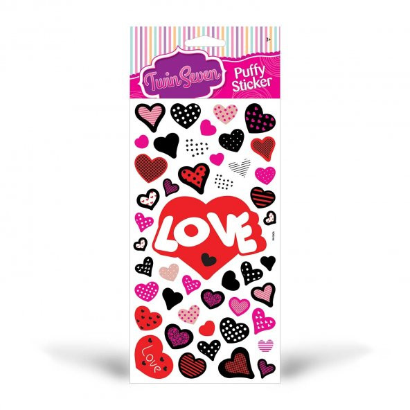 PM-190 Puffy Sticker 12,4X29,5 Cm, Puffy Çıkartma, Puffy Yapıştırmaları