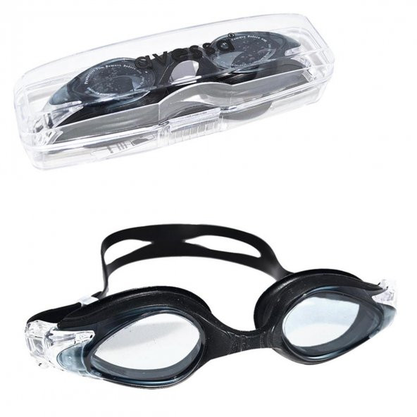 Avessa Yüzücü Gözlüğü Siyah 8130